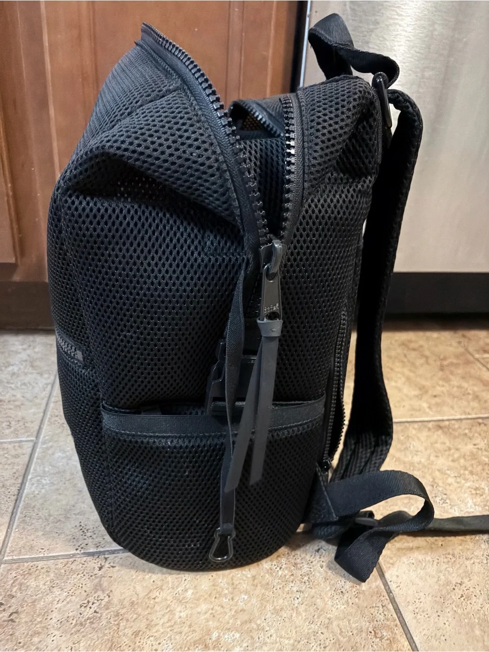 Dagne Dover Indi Mesh Diaper Backpack Black 🖤 | DISCONTINUED/RARE❤️🔥 orig. $230